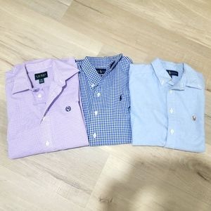 Big Boys Ralph Lauren Button-down Shirts